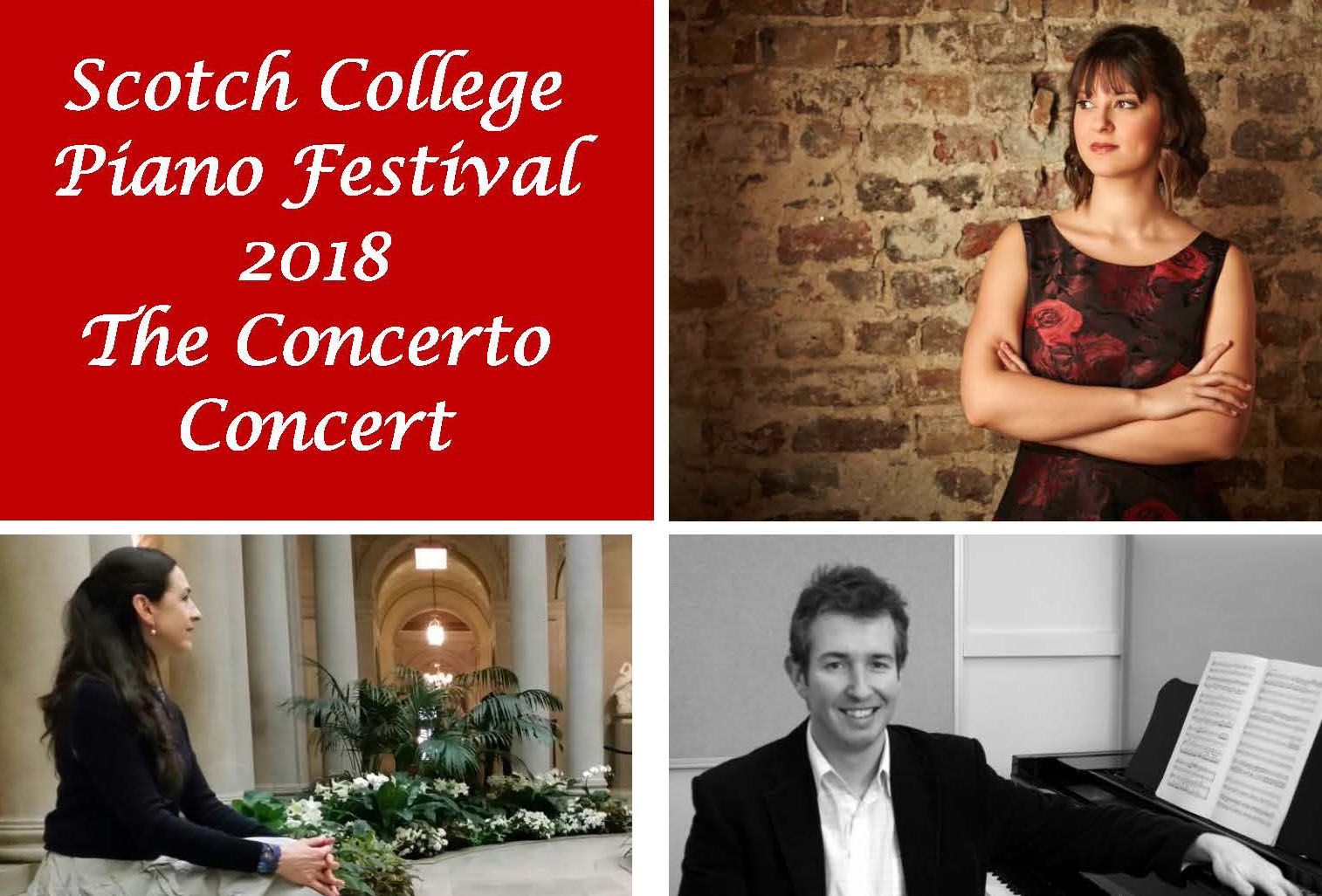 Scotch College Concert Poster